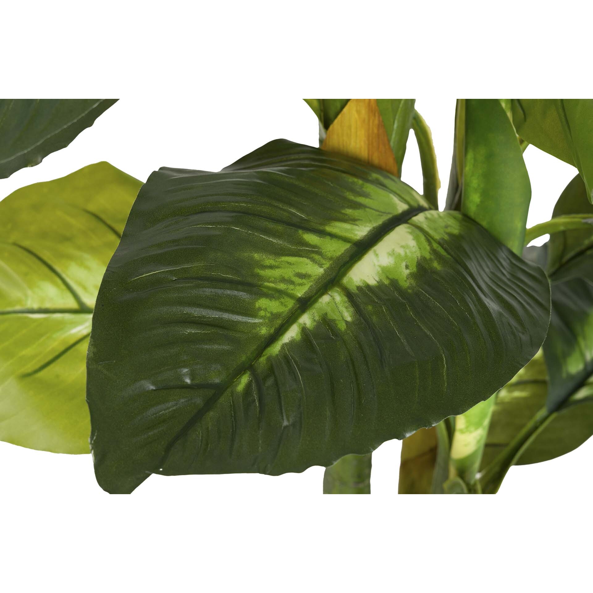 Planta Artificial Dieffenbachia Dotied Con Maceta 55x55x130 Cm