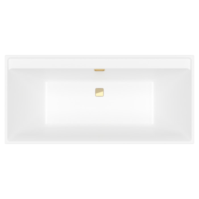 Baignoire droite antidérapante VILLEROY ET BOCH Collaro acrylique