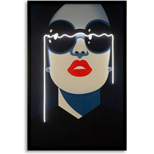 STAMPA C/LED SU TELA CECILLE CM 80X4X120