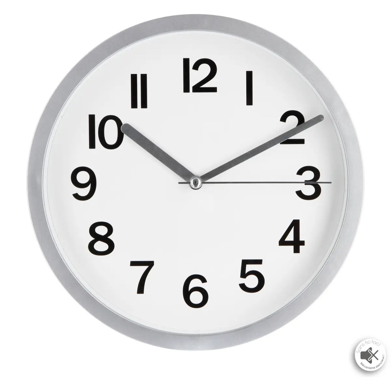 Horloge en plastique - D22 cm