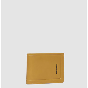 Piquadro Portafogli con porta documenti, portamonete e porta carte di credito con protezione RFID