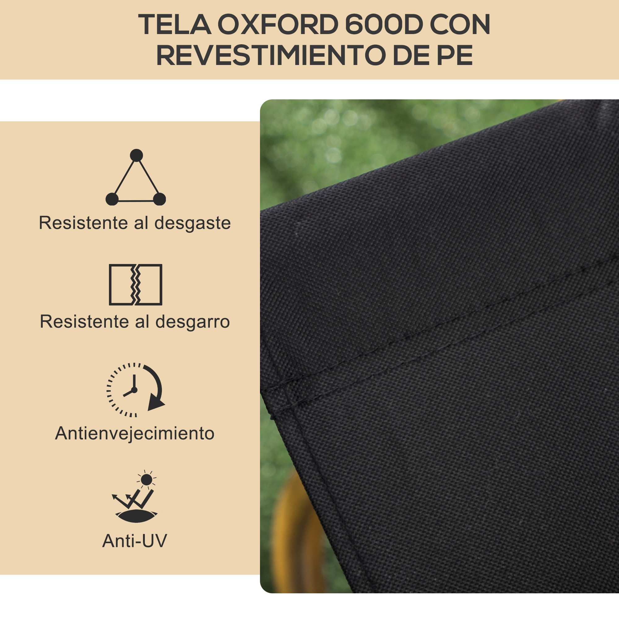 Pack de 2 Sillas Plegable de Camping Sillas de Camping Portátil con Reposabrazos y Estructura de Acero Silla para Pesca Jardín Terraza Negro