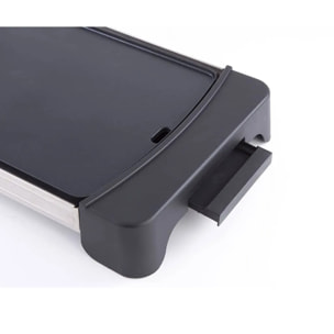 Plancha de cocina eléctrica JATA GR2600. Control electrónico. 4 temperaturas. 2600 W