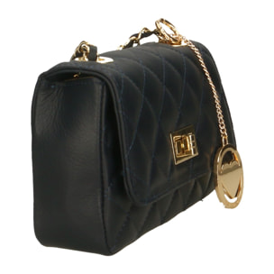 Chicca Borse Borsetta Clutch Blu