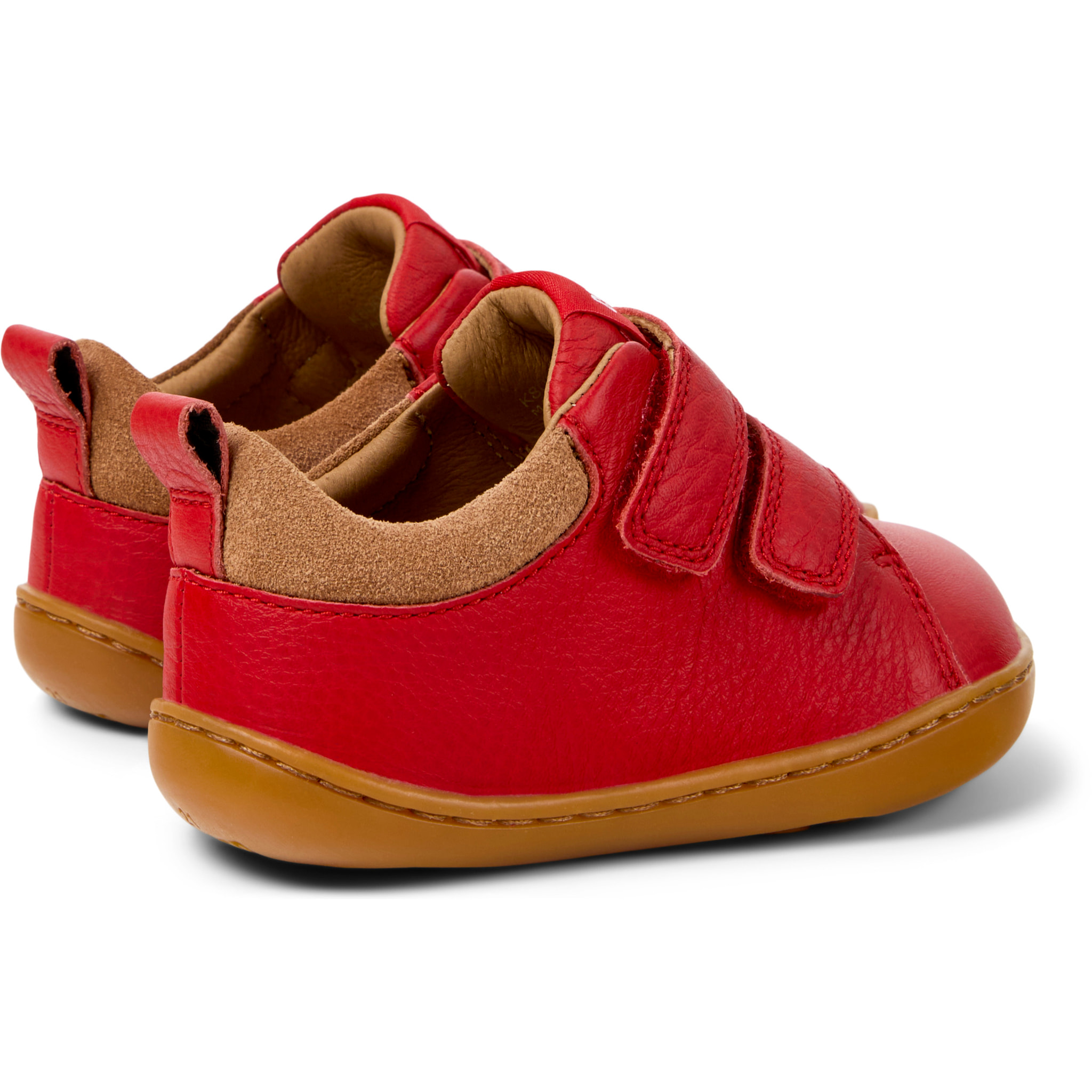 Sneakers - CAMPER Peu Cami - Rosso - Pelle liscia
