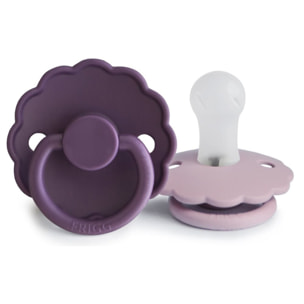 Frigg Pack 2 Chupetes Block Silicona Daisy