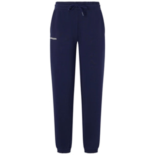 Kappa - Pantaloni Donna Blu - Logo Festa