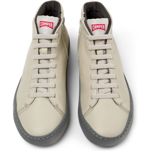 Sneakers - CAMPER Peu Touring - Grigio - Pelle liscia