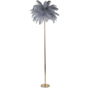 LAMPADA DA TERRA PALM GRIGIA CM Ø 55X160