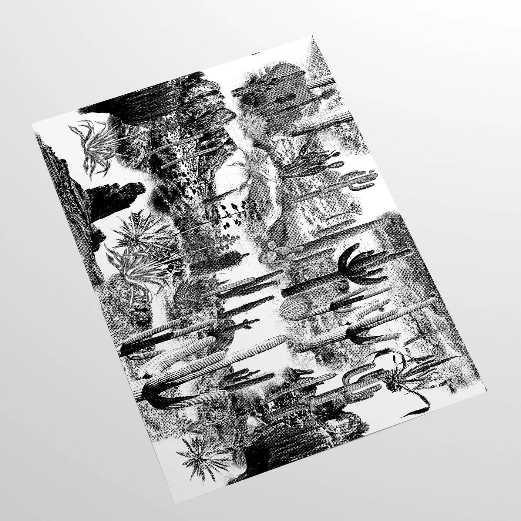 Carta da Parati Cactus