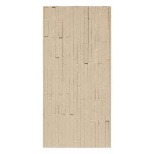 Sticker mural effet parement Cary beige 58x28cm