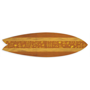 Planche Déco Golden Surf Culture Tableau alu Dibond