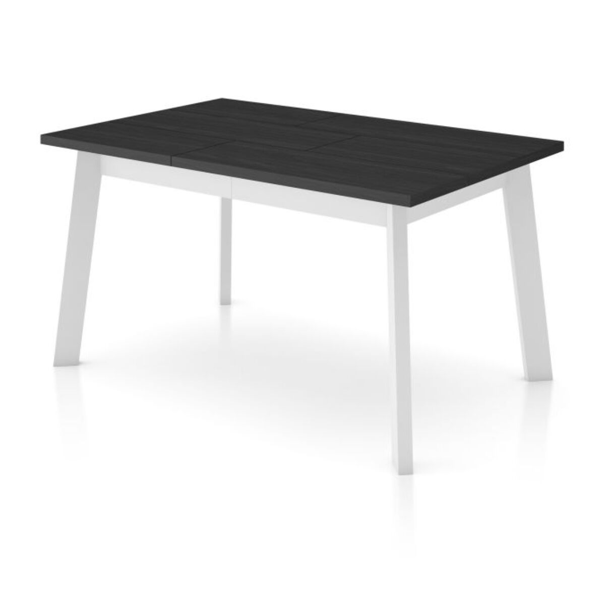 Mesa de comedor Naira 140 Negro Blanco