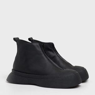 Zapatillas de piel Hanni High Negro