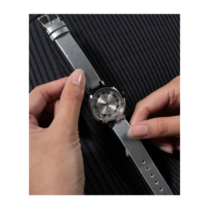 Guess Reloj Analógico De Cuarzo Crystal Clear