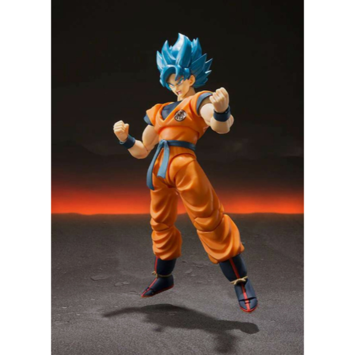 Dragon Ball Super S.H. Figuarts Figure Goku Super Saiyan God Blu 14 Cm Bandai