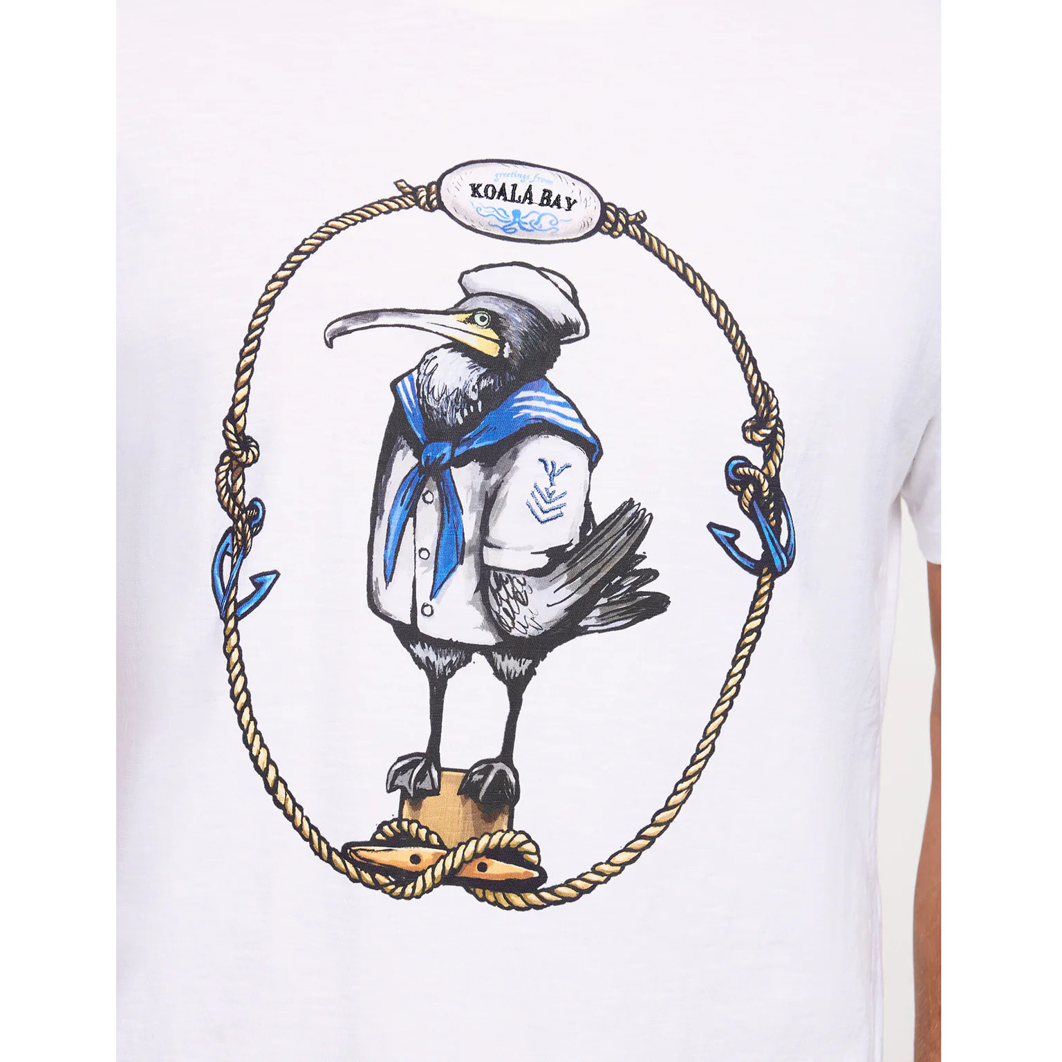 Camiseta Manga Corta Blanca - Cormor