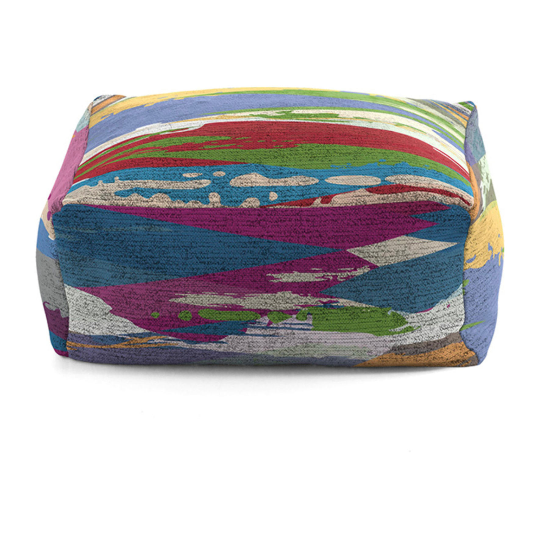 Pouf amovible en coton NAF NAF SERRA