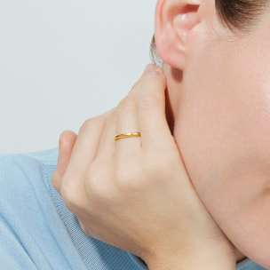 Alianza Behel acabado oro amarillo 18k