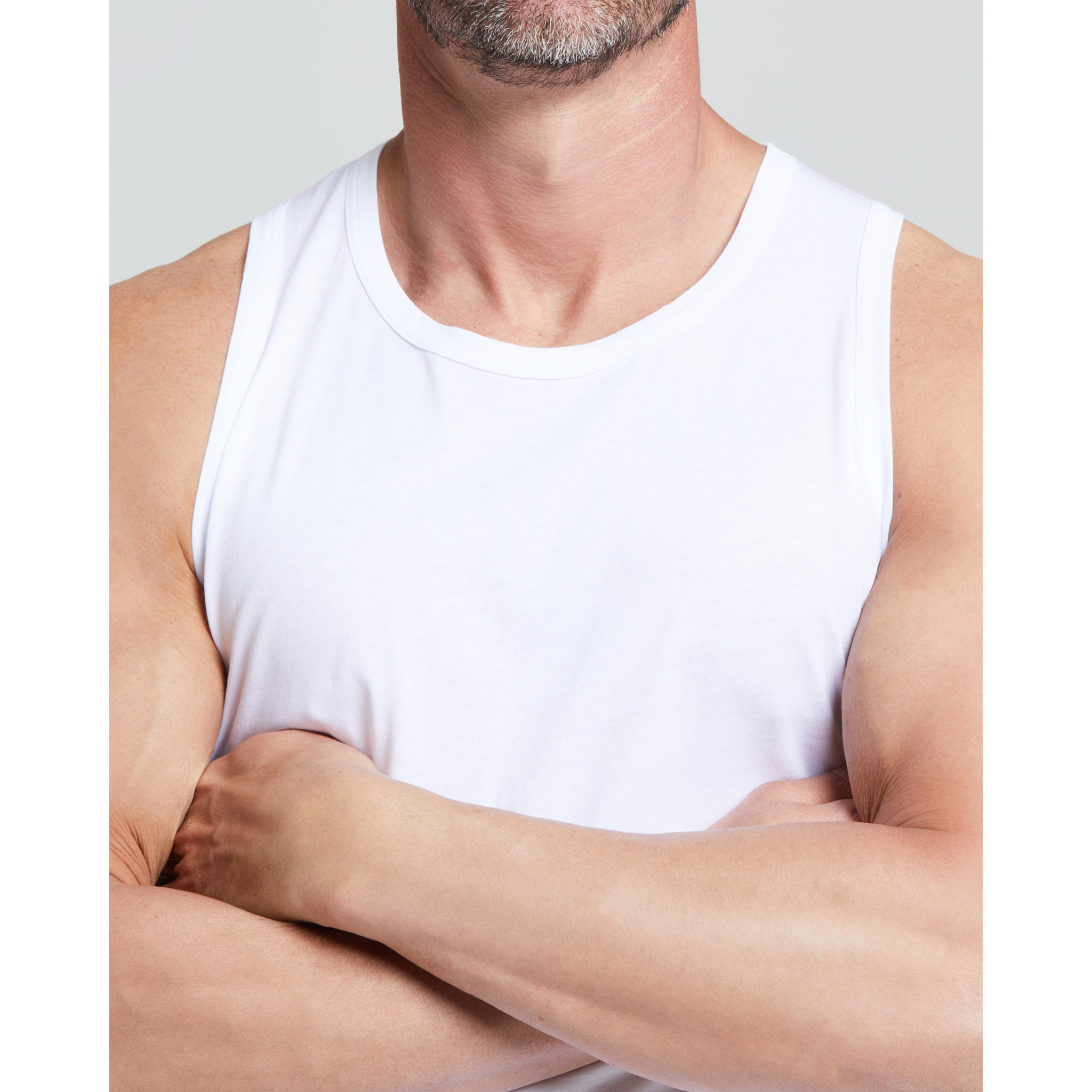 Canotta a spalla grande in cotone organico Cotton Planet vestibilità comfort