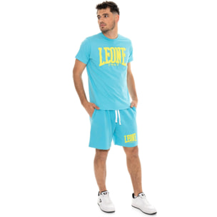 Pantaloncini da uomo in cotone non garzato Leone Summer Vibes