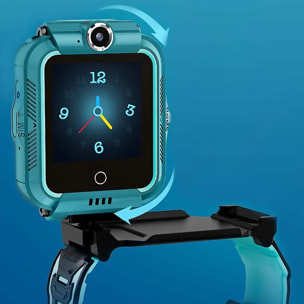 Smartwatch T17C con pantalla giratoria 360. Localizador GPS, Wifi y LBS.