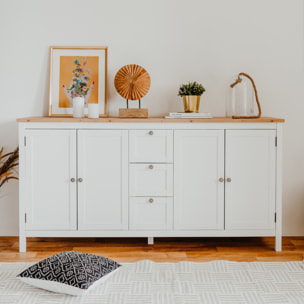 Buffet scandinave avec rangements 180cm ARANDAR