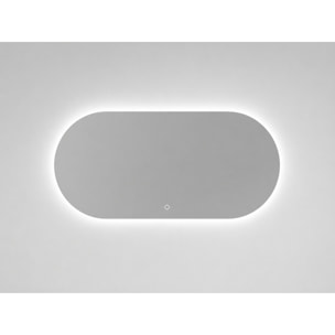 MOBILE DA BAGNO COSMO 120CM NOCE PURO - 3 PEZZI