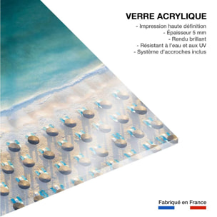 Tableau bleu pacifique Tableau plexiglas