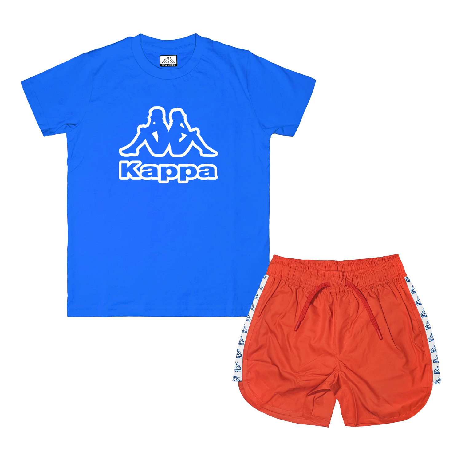 Completo Mare Beachwear Costume Corto Ragazzo KAPPA 8 / 16 Anni