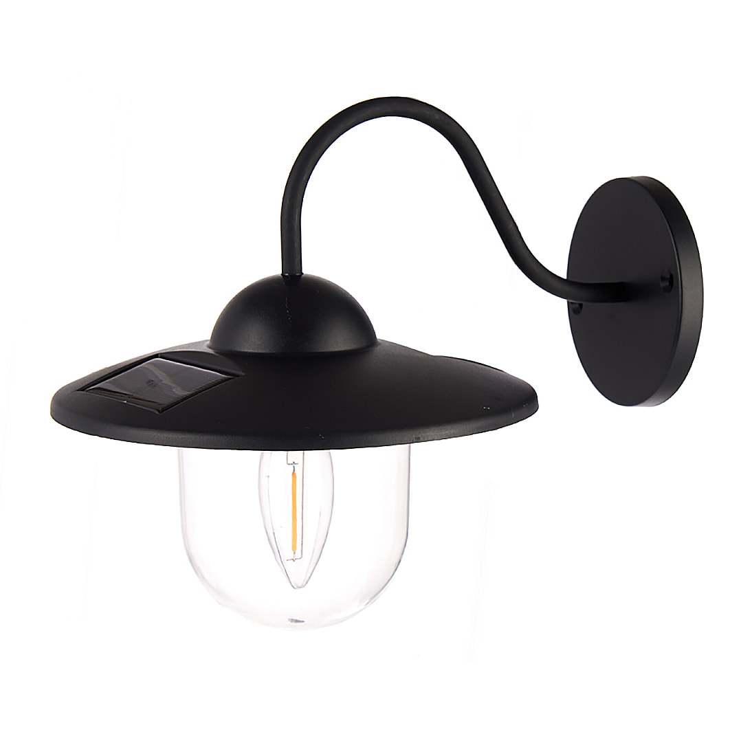 Applique solare con motivo luce calda.