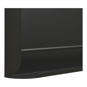 Mensola da parete Volterra in metallo grigio scuro 60×30 cm