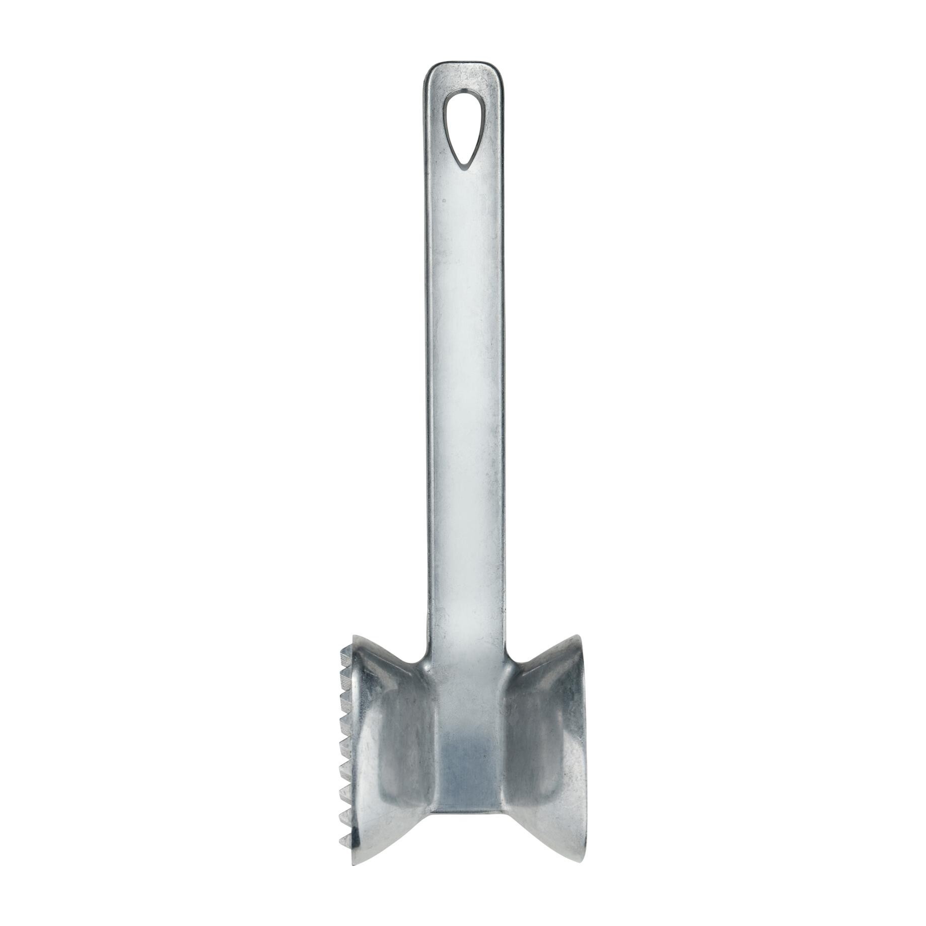 Mazo para carne 24,5x7x6,8 cm aluminio, resistente de doble cara para cocina expert san ignacio
