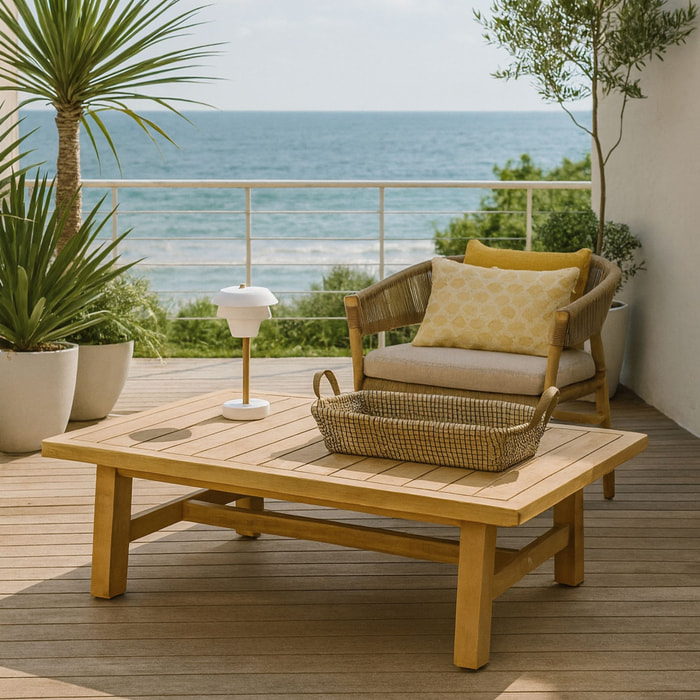 Table basse en bois d'acacia SAONA