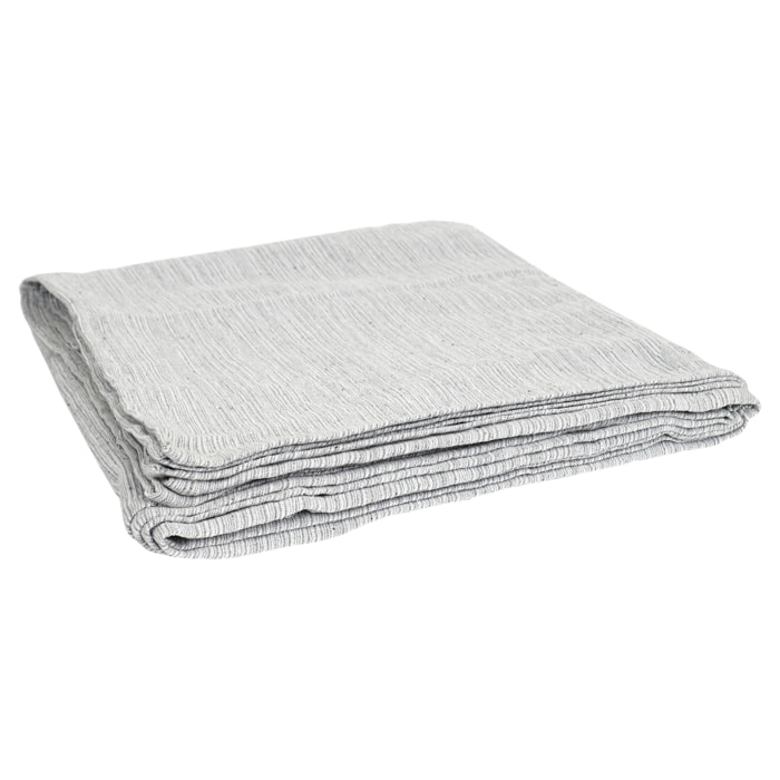 Jete De Canape Gris Clair 170x250cm