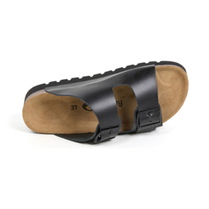 Sandalia Plataforma Negro Mujer BILLOWY NEGRO