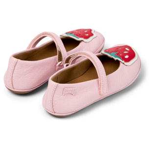 Bailarinas - CAMPER Right Kids Twins - Rosa - Cuero liso