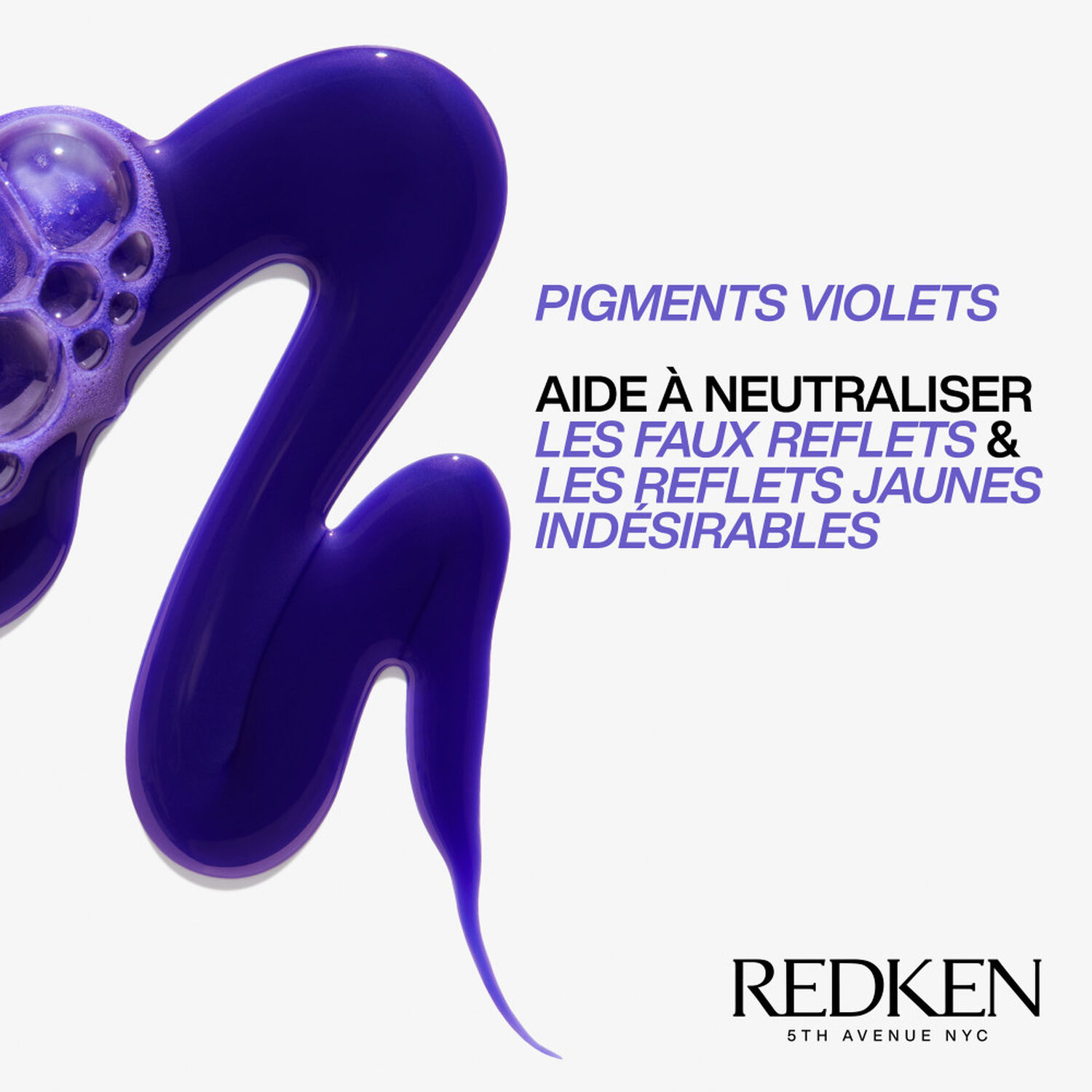 Blondage - Shampoing violet neutralisant pour cheveux blonds