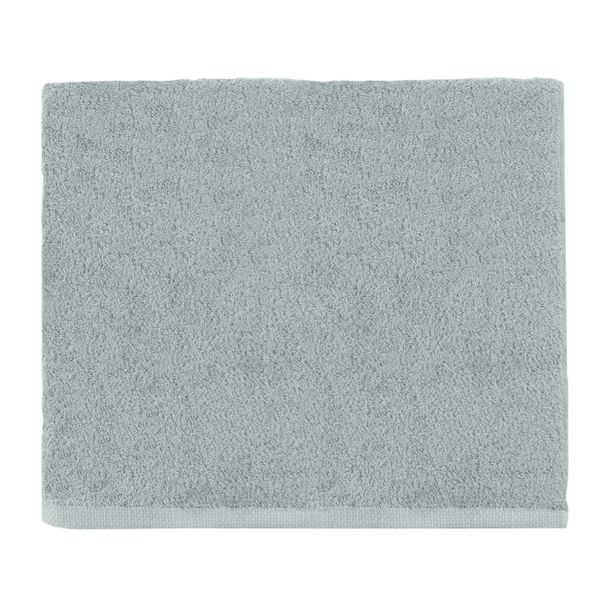 Drap de bain uni en coton, AQUA, Gris Plume