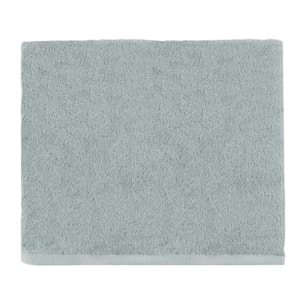 Drap de bain uni en coton, AQUA, Gris Plume