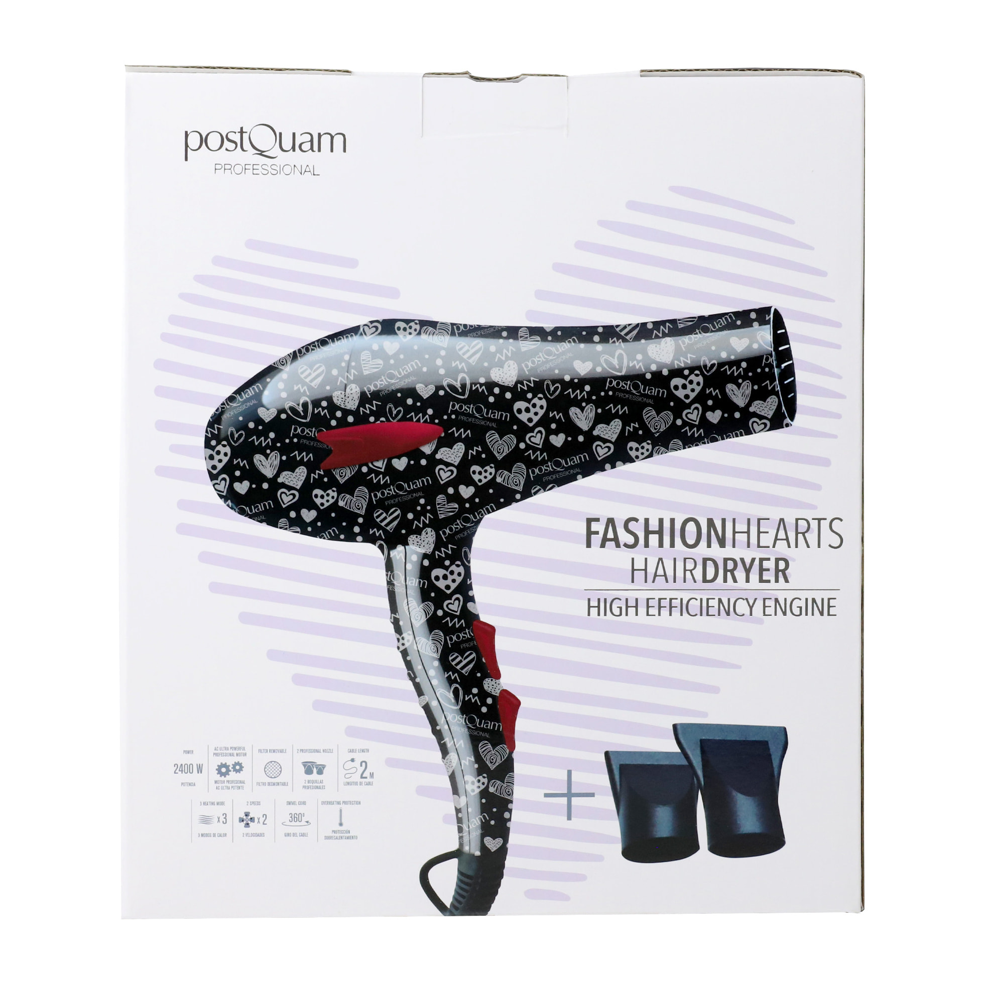 Asciugacapelli Postquam - 2.200 W