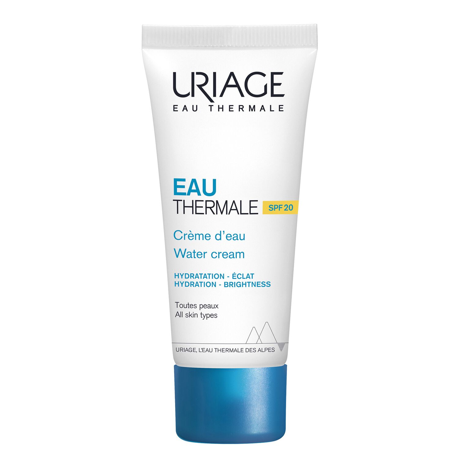 Eau Thermale - Crème d'Eau SPF20 - Hydrate, Protège & Illumine 40 ml