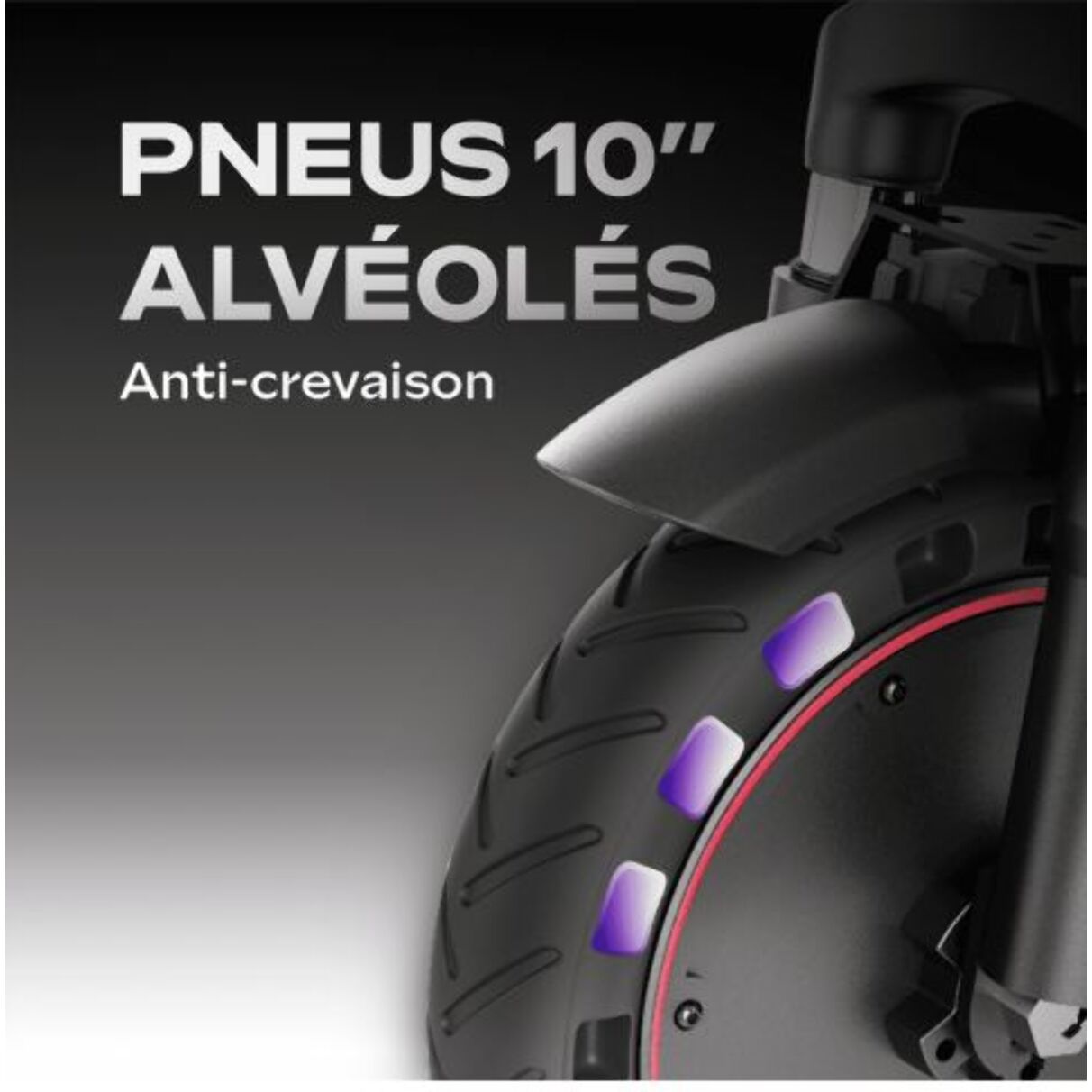 UrbanGlide Ride 100 MAX 2 – Trottinette électrique 350W, 10", 35 km d'autonomie, suspensions & clignotants