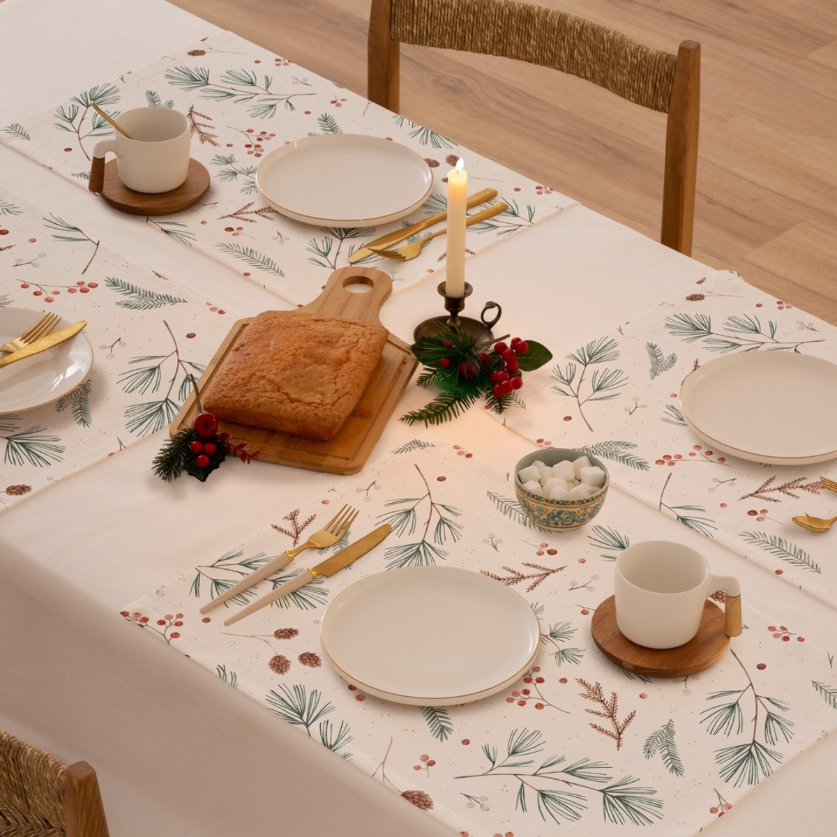 Nappe anti-tâches INDIV. BONTE BLANC (2 ud.)