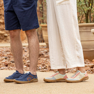 Zapatos N5435C MULTI MATERIAL BLACK/OROEL color Black