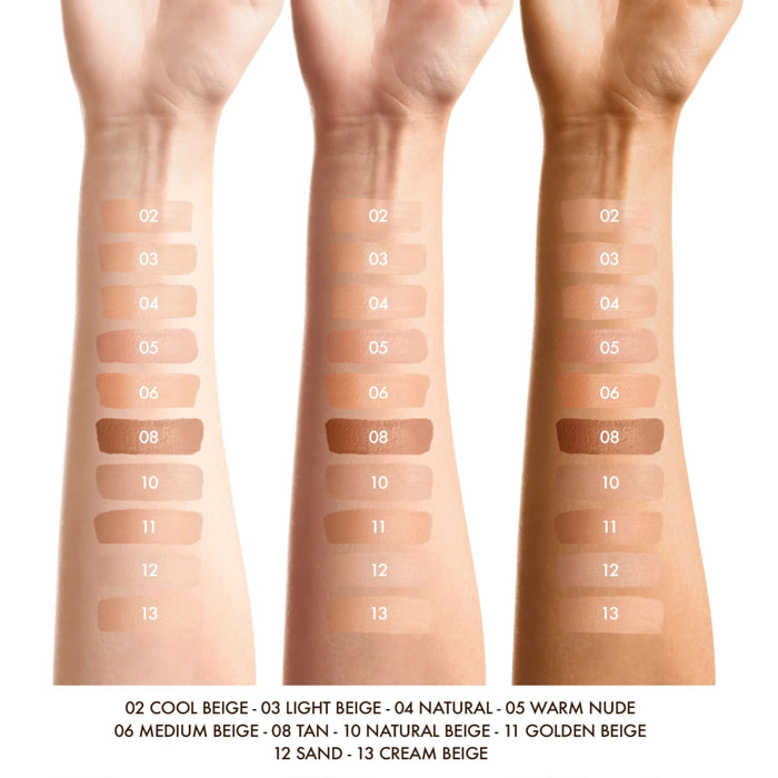 VIRTUOUS SKIN Fondotinta vegan dal finish "natural glow"