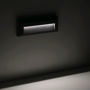 FORLIGHT APLIQUE IP65 SIRAM LED 2.5 BLANCO CÁLIDO - 3000K ON-OFF GRIS URBANO 290