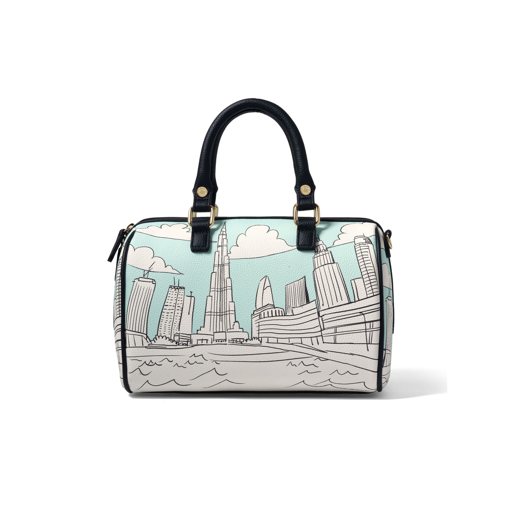 Borsa a mano  da donna In Poliestere e Poliuretano Prodotto artigianale 24x18x11 cm