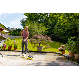 Nettoyeur haute pression Karcher K4 Comfort Premium Home - 130 bars - 420L/h - enrouleur et brosse terrasse