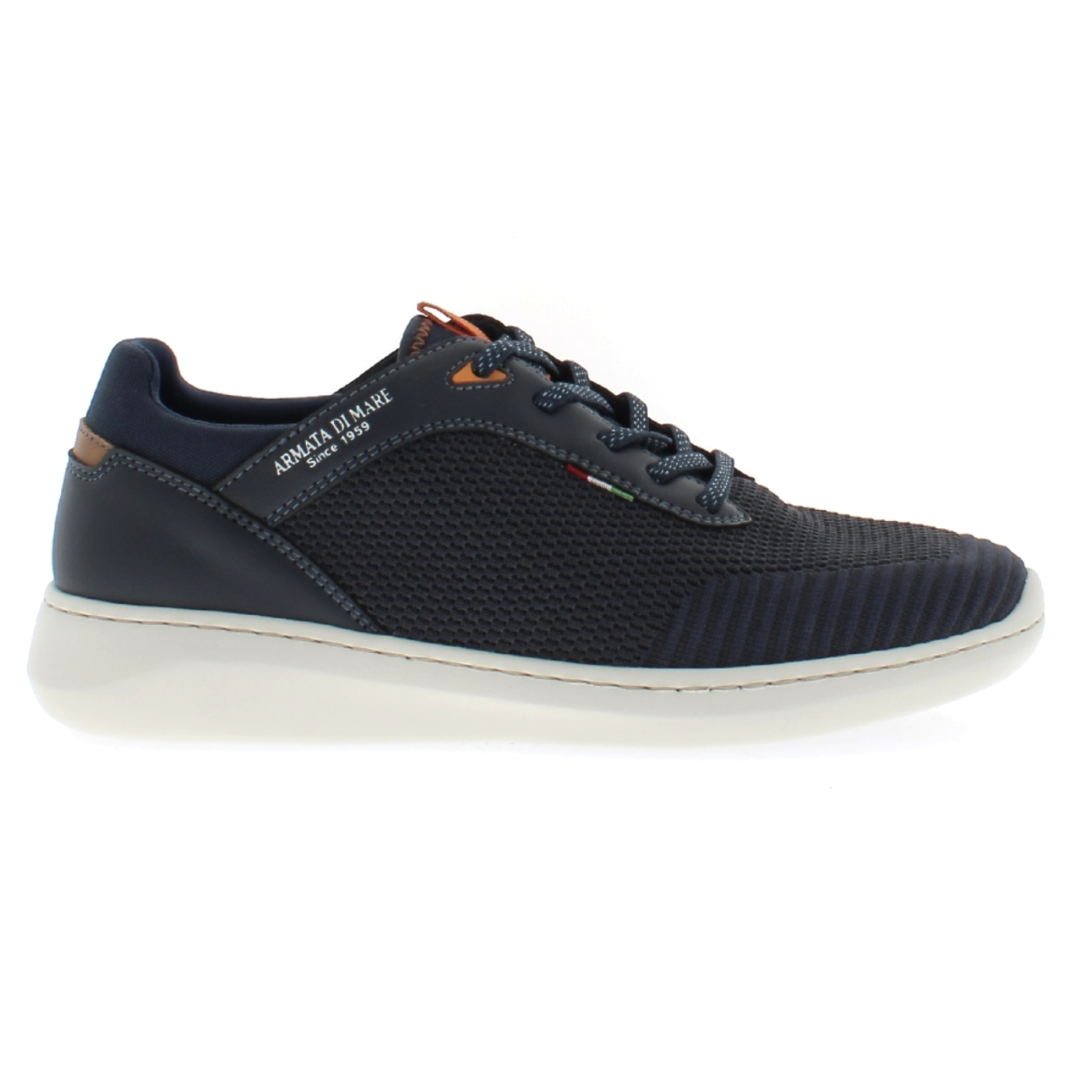 Armata di Mare Scarpe Uomo Sneakers Casual Stringate con Soletta Rimovibile in Memory Foam AMU S24M541 Navy